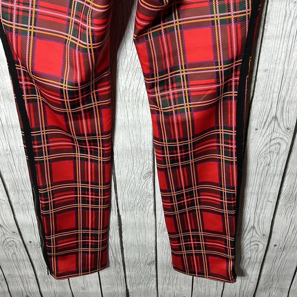 Pam & Gela x REVOLVE Tartan Cigarette Track Pant Size Medium - Picture 8 of 12